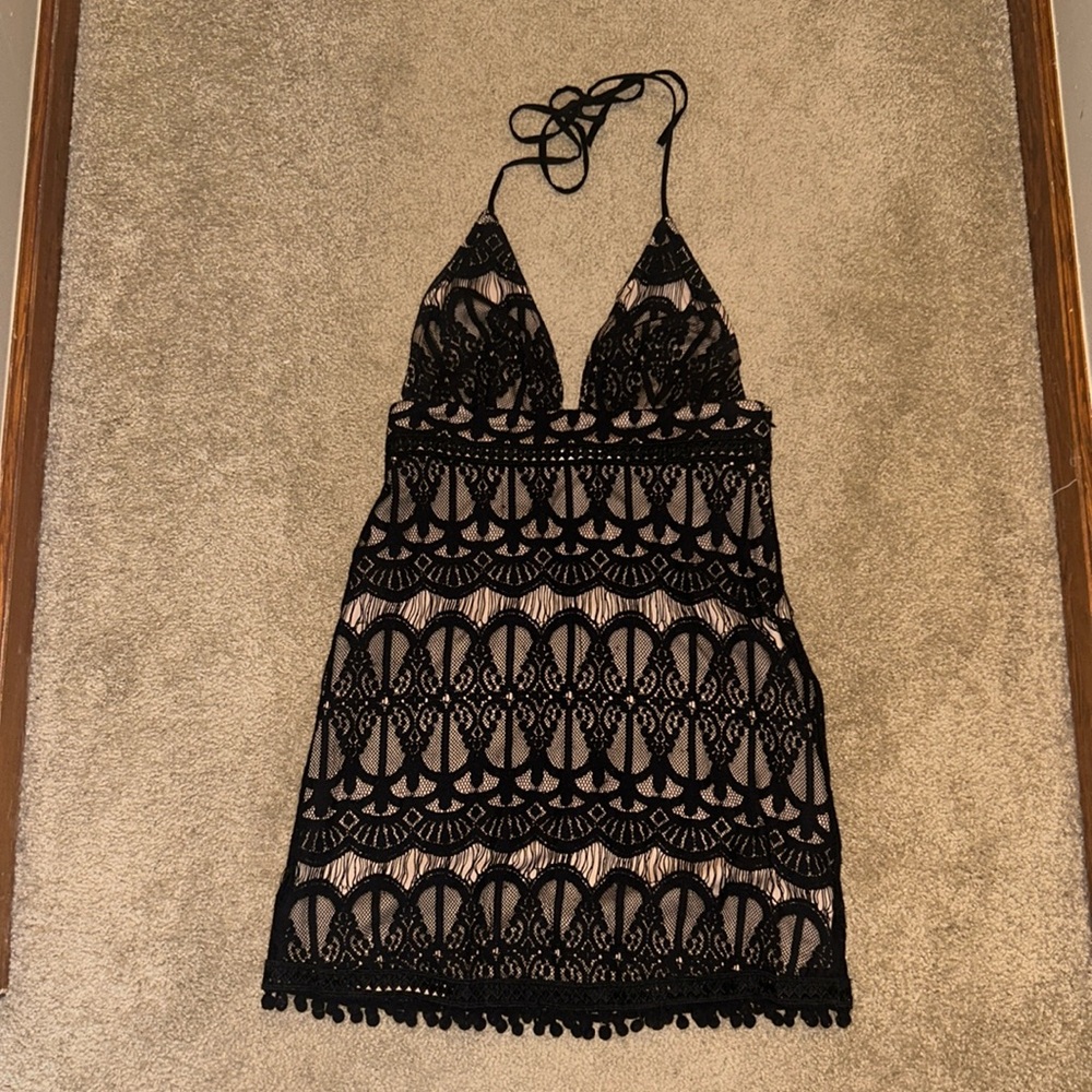 Black and tan size Small women’s dress